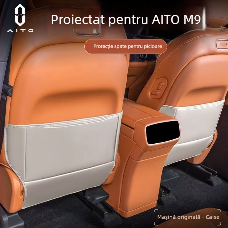 Pad protecție banchetă spate auto – acoperire completă, piele, umplură cu burete, logo personalizabil, potrivire în funcție de modelul mașinii, rezistent la uzură și zgârieturi