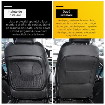 Husă din piele pentru spatele scaunului și pernă antișoc Geely 2025 Xingyue L și Monjaro – decor interior auto