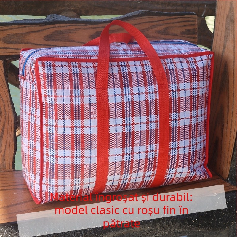 Geantă de depozitare a hainelor — geantă de mână din țesătură, multifuncțională, potrivită pentru mutare (Material: țesătură; Forma: geantă de mână; Funcție: multifuncțională; Scop: mutare)