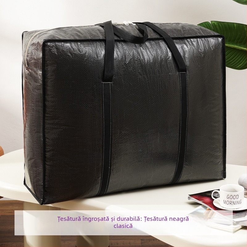 Geantă de depozitare a hainelor — geantă de mână din țesătură, multifuncțională, potrivită pentru mutare (Material: țesătură; Forma: geantă de mână; Funcție: multifuncțională; Scop: mutare)