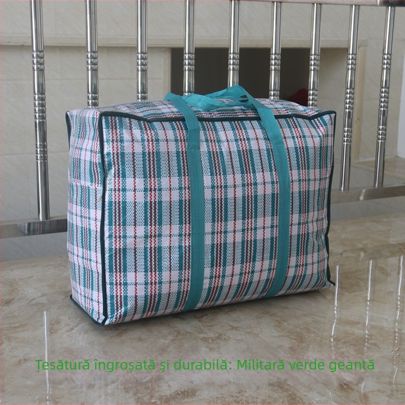 Geantă de depozitare a hainelor — geantă de mână din țesătură, multifuncțională, potrivită pentru mutare (Material: țesătură; Forma: geantă de mână; Funcție: multifuncțională; Scop: mutare)