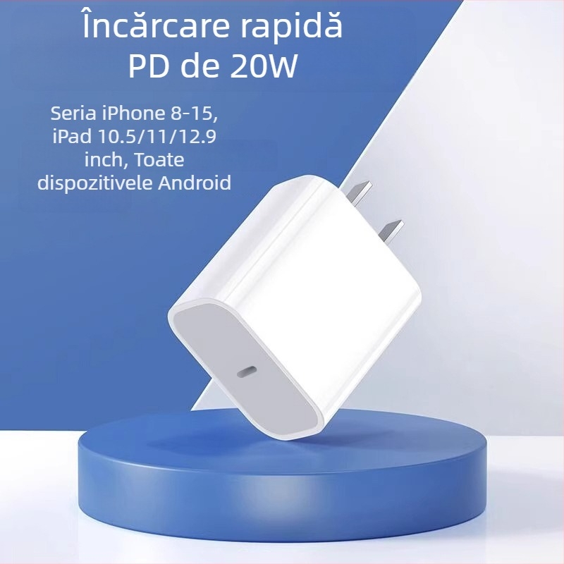 Cablu USB-C la USB-C din material textil, pentru transfer de date, 60W încărcare rapidă, compatibil cu iPhone 15