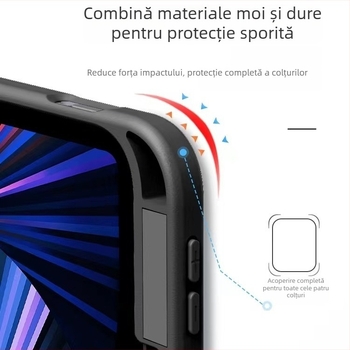 Husă de protecție pentru iPad Pro – acrilic, rezistentă la șocuri, disipare a căldurii, anti-amprente
