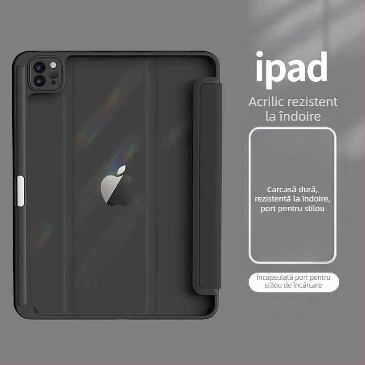 Husă de protecție pentru iPad Pro – acrilic, rezistentă la șocuri, disipare a căldurii, anti-amprente