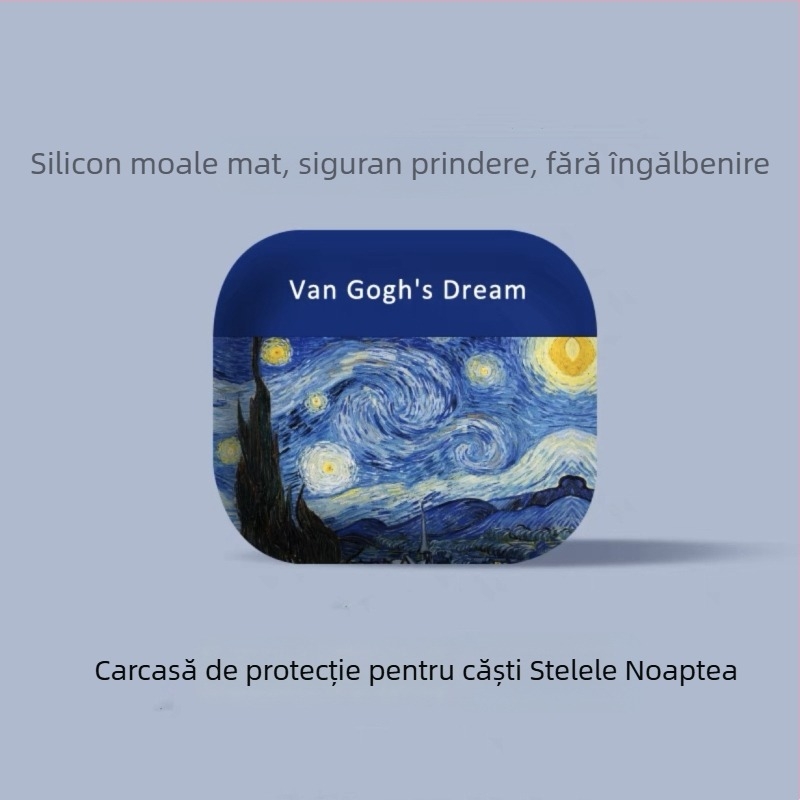 Carcasă de protecție pentru AirPods Pro 2 și AirPods Generația a 4-a — TPU, stil Cartoon, gravură în relief