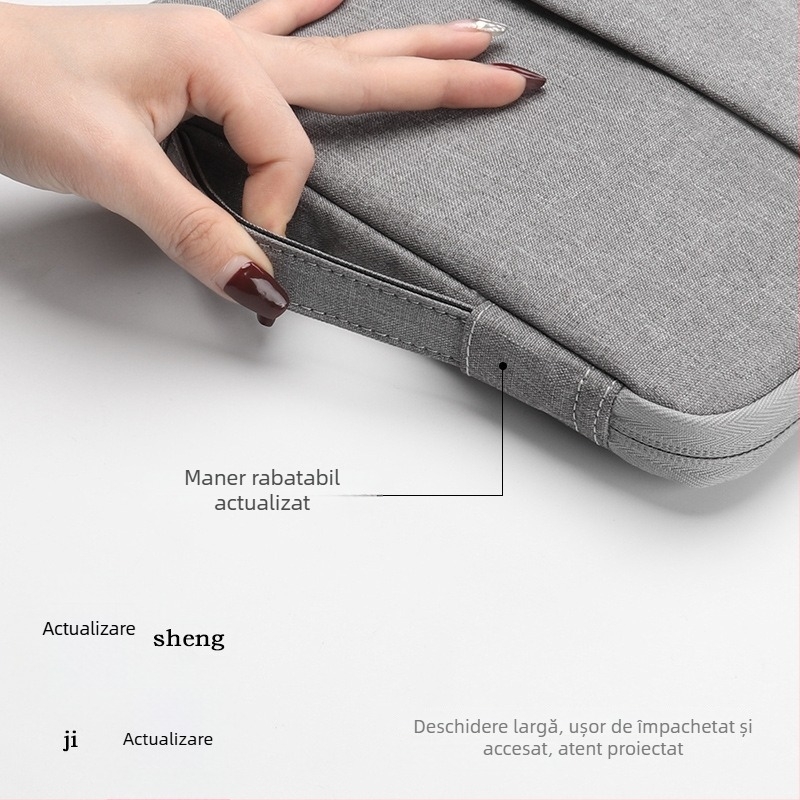 Husă corduroy pentru laptop, unisex, protecție, primăvara 2018