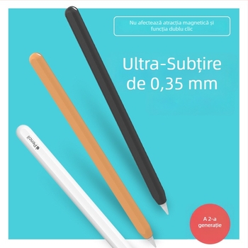 Carcasă din silicon pentru Apple Pencil 2-a generație – protecție anti-cădere, husă moale, stil drăguț, încărcare magnetică, personalizabil