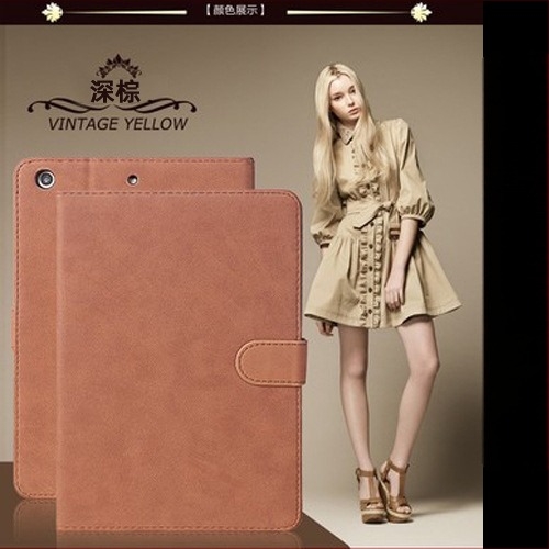 Carcasă flip din piele artificială pentru iPad Apple, stil retro; compatibilă cu iPad 11/10/9/8, iPad Pro 11 și iPad Air 6/7; funcție de somn; disipare a căldurii; protecție la căderi.