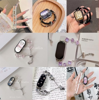 Brățară cu mărgele pentru Apple Watch S9 — Rășină, Taosi Bamboo, Lansare primăvara 2025