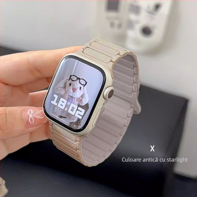 Brățară pentru ceas – oțel inoxidabil, lățime 12 mm, închidere cu buclă unică, stil la modă