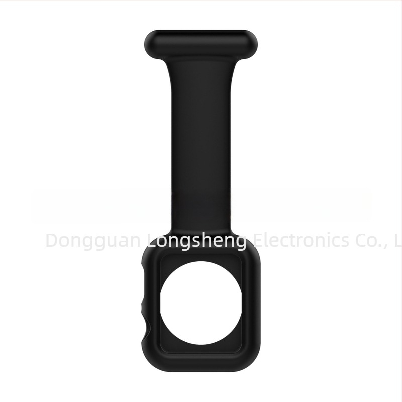 Carcasă protectoare din silicon cu curea pentru Apple Watch Series 3–6 și SE, greutate 12.6–13.6 g