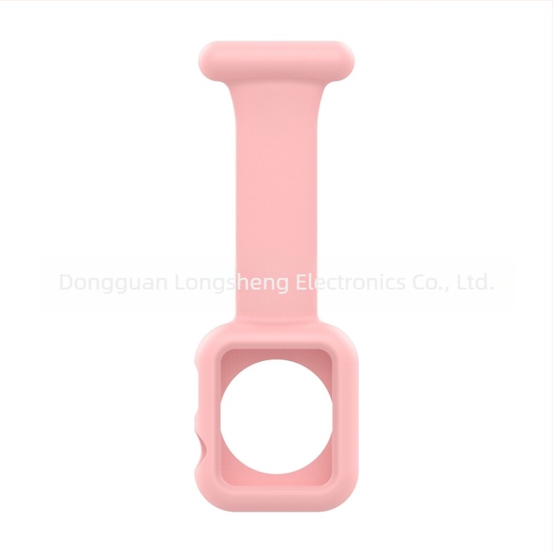 Carcasă protectoare din silicon cu curea pentru Apple Watch Series 3–6 și SE, greutate 12.6–13.6 g