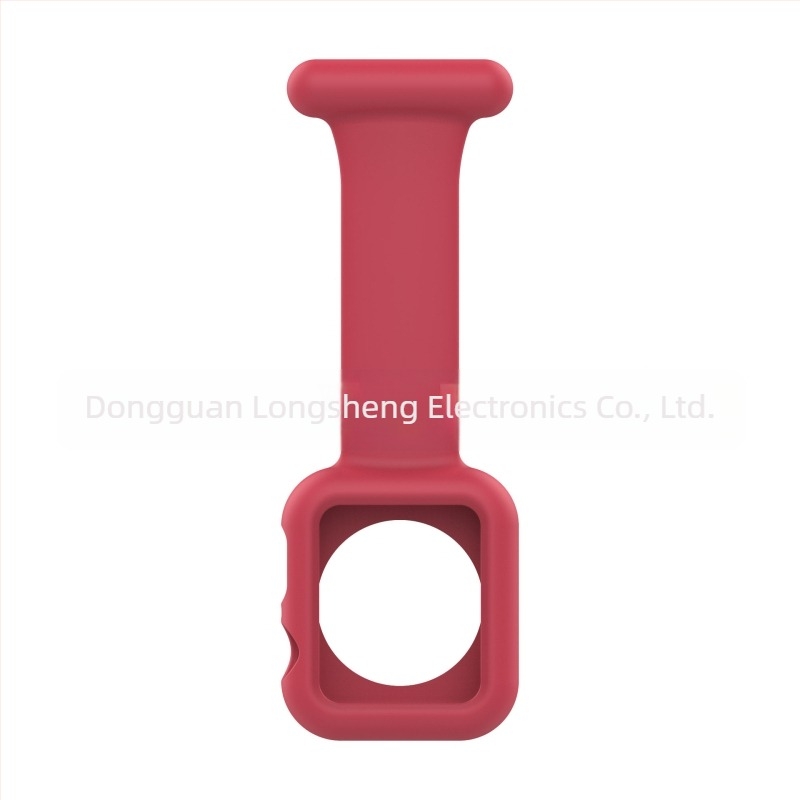 Carcasă protectoare din silicon cu curea pentru Apple Watch Series 3–6 și SE, greutate 12.6–13.6 g