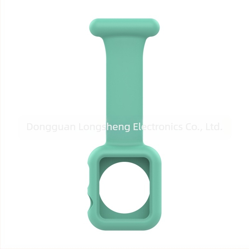 Carcasă protectoare din silicon cu curea pentru Apple Watch Series 3–6 și SE, greutate 12.6–13.6 g