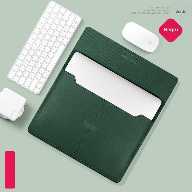 OLCK sac interior pentru MacBook Pro/Air și altele; materiale: piele ecologică, feltru; tip: liner bag; compatibilitate: MacBook Pro/Air și altele