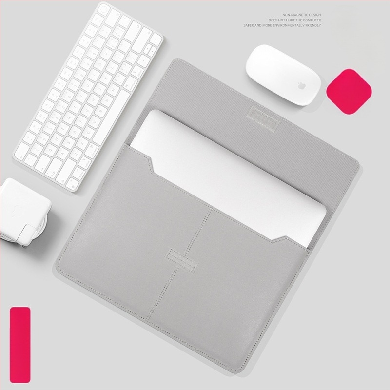 OLCK sac interior pentru MacBook Pro/Air și altele; materiale: piele ecologică, feltru; tip: liner bag; compatibilitate: MacBook Pro/Air și altele