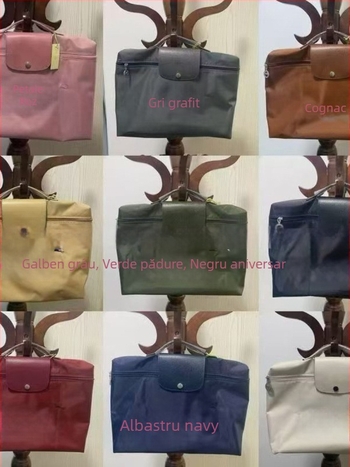 Geantă impermeabilă pentru laptop din Oxford, cu căptușeală din nailon, pliabilă, poate ține documente A4, unisex, vara 2024