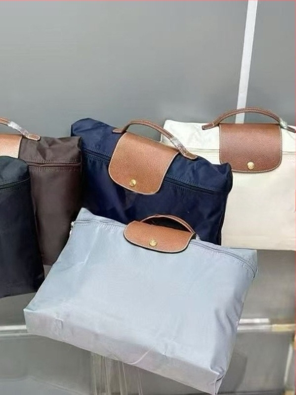 Geantă impermeabilă pentru laptop din Oxford, cu căptușeală din nailon, pliabilă, poate ține documente A4, unisex, vara 2024