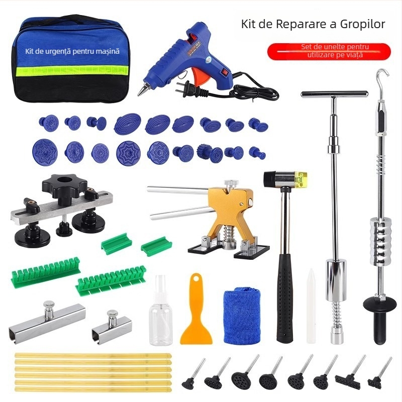 Unealtă de reparație a denivelărilor auto - Trăgător pentru denivelări, Îndepărtarea denivelărilor auto, Reparație fără zgârieturi (Brand: Altul; Material: Altul; Domeniu de aplicare: Altul)