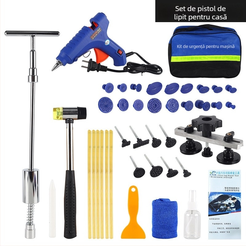 Unealtă de reparație a denivelărilor auto - Trăgător pentru denivelări, Îndepărtarea denivelărilor auto, Reparație fără zgârieturi (Brand: Altul; Material: Altul; Domeniu de aplicare: Altul)