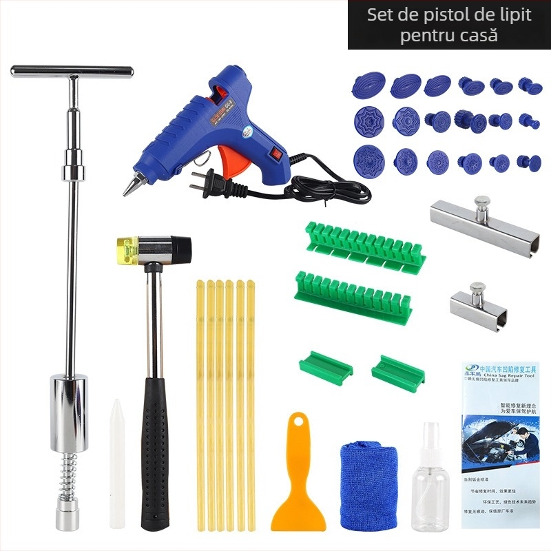 Unealtă de reparație a denivelărilor auto - Trăgător pentru denivelări, Îndepărtarea denivelărilor auto, Reparație fără zgârieturi (Brand: Altul; Material: Altul; Domeniu de aplicare: Altul)