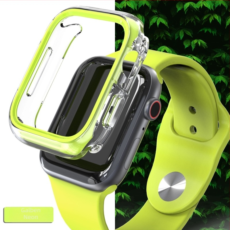 Carcasă pentru Apple Watch – material TPU+PC, Seria 10, Generația 456789