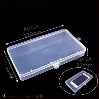 Cutie din plastic transparentă pentru componente electronice și șuruburi — organizator pentru plăci de bază, cu cadru rezistent