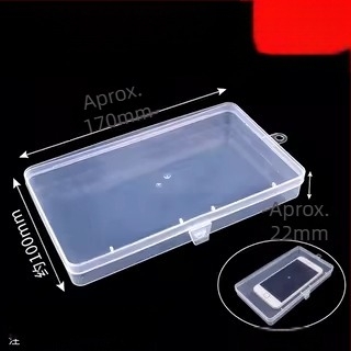 Cutie din plastic transparentă pentru componente electronice și șuruburi — organizator pentru plăci de bază, cu cadru rezistent