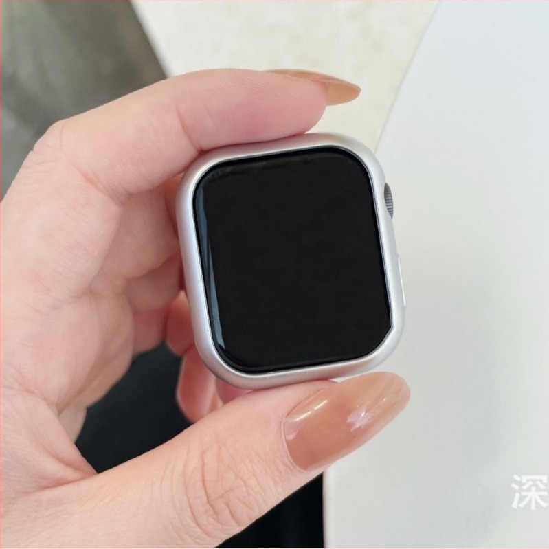 Carcasă de protecție pentru Apple Watch 8/9/10, iWatch 7 Gen SE6, carcasă rigidă cu acoperire parțială