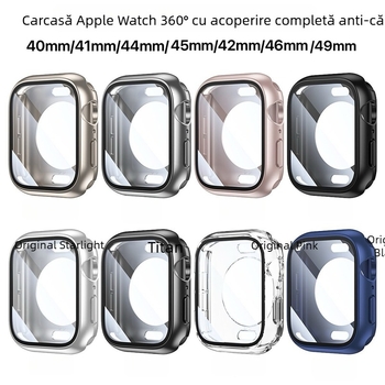 Carcasă 360° de protecție pentru Apple Watch Series 3–11 și SE