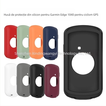 Carcasă protector silicon Garmin Edge1040 – protecție totală, greutate 8 g, lansare 2022, ambalaj OPP