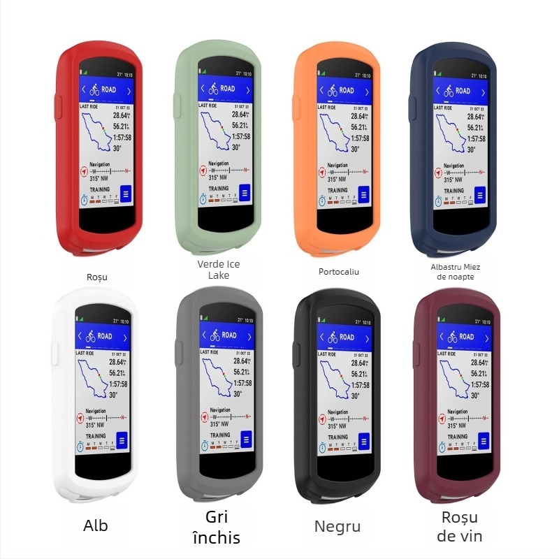 Carcasă de protecție din silicon Garmin Edge 1040, 8 g, ambalaj OPP independent