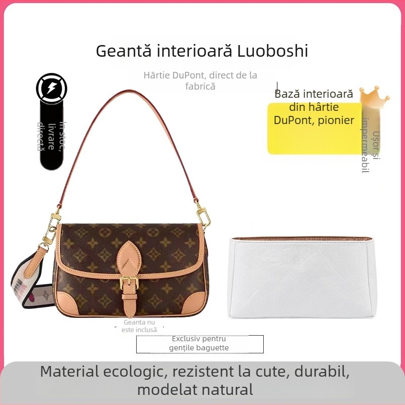 Geantă de machiaj Loewe, material Tyvek, formă cubică, multifuncțională, stil modern minimalist, model LB62402