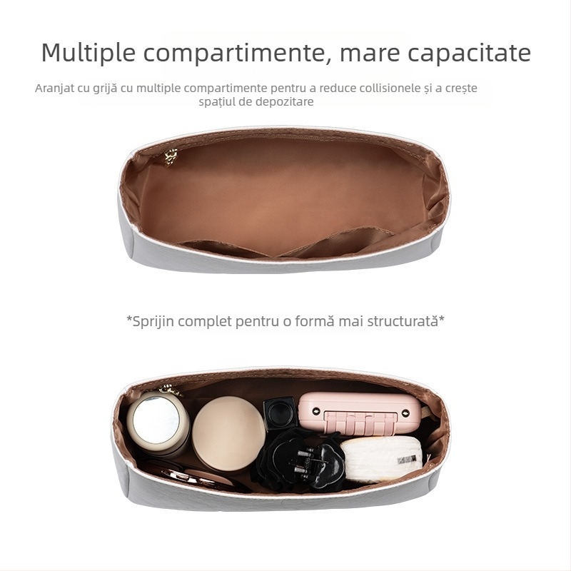 Geantă de machiaj Loewe, material Tyvek, formă cubică, multifuncțională, stil modern minimalist, model LB62402