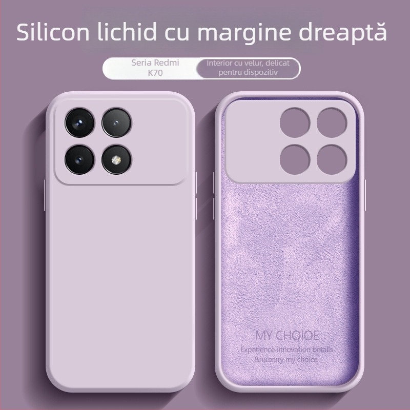 Carcasă de telefon Redmi K70 – TPU, protecție anti-cadere, stil modern
