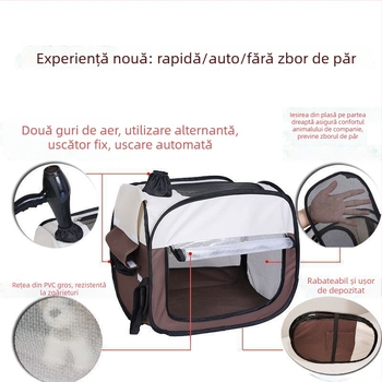 Cutie de uscare pentru animale, a treia generație, uscător pentru pisici, utilizare casnică complet automată, putere sub 1000W, tensiune ≤36V