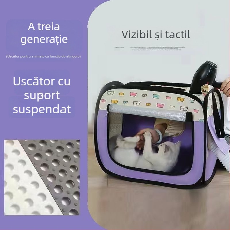 Cutie de uscare pentru animale, a treia generație, uscător pentru pisici, utilizare casnică complet automată, putere sub 1000W, tensiune ≤36V
