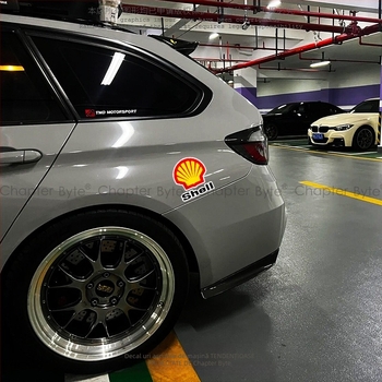 Autocolante pentru caroseria mașinii, model desen animat, instalare adezivă, marca Chapter Byte