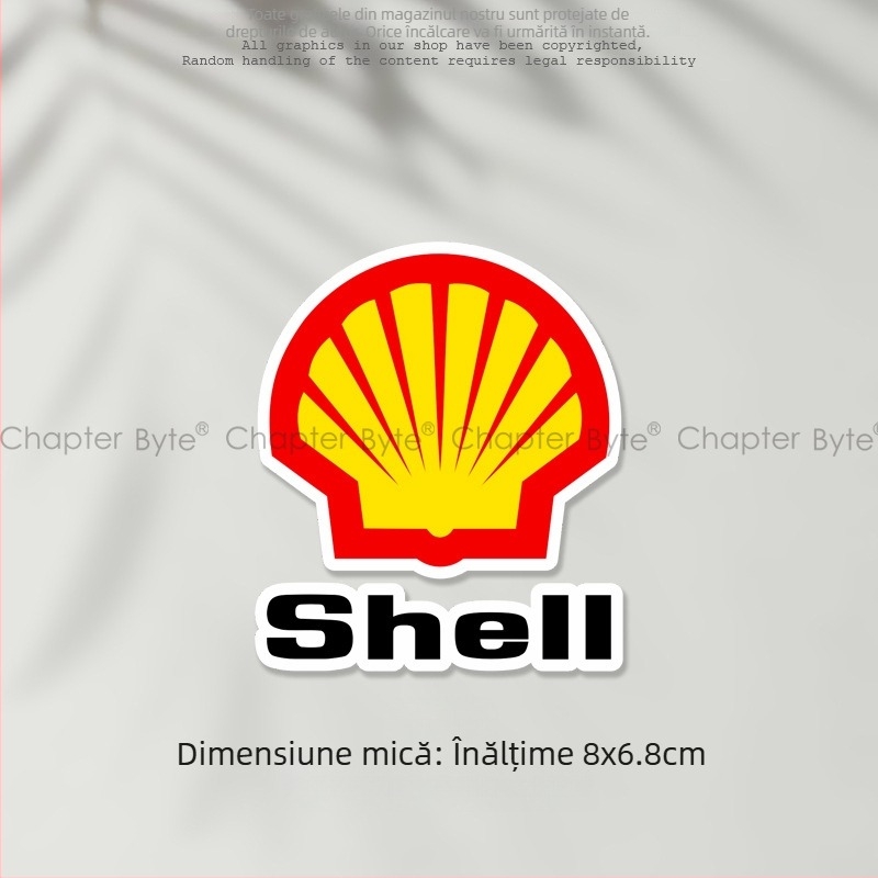 Autocolante pentru caroseria mașinii, model desen animat, instalare adezivă, marca Chapter Byte