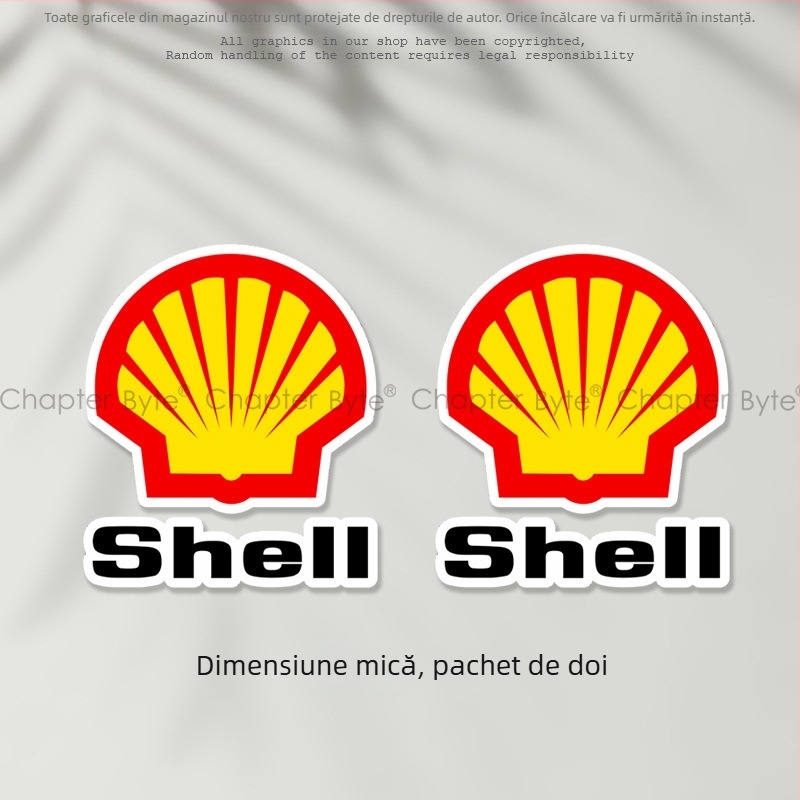 Autocolante pentru caroseria mașinii, model desen animat, instalare adezivă, marca Chapter Byte