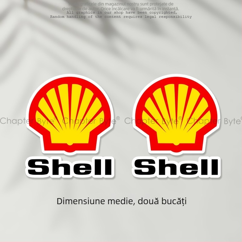 Autocolante pentru caroseria mașinii, model desen animat, instalare adezivă, marca Chapter Byte