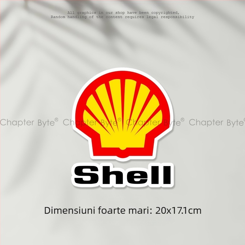 Autocolante pentru caroseria mașinii, model desen animat, instalare adezivă, marca Chapter Byte