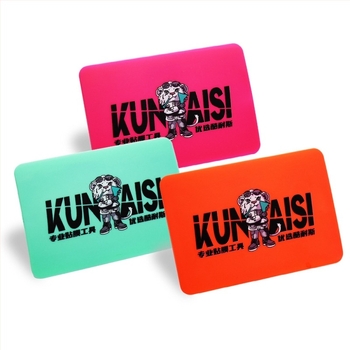 KUNAISI scraper din plastic pentru folie auto, cu burete moale de tip flanel, instrument personalizabil pentru caroserie