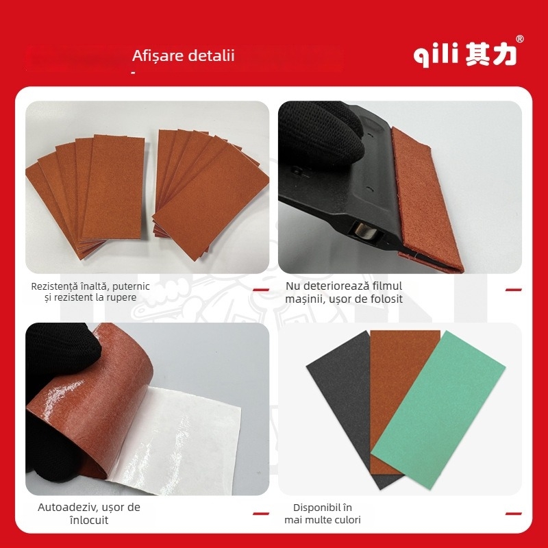 Patch scraper cu piele de cerb imitata | Its Force | Licențiată etichetă privată: Da | Compatibil cu modele generale | Procesare personalizabilă