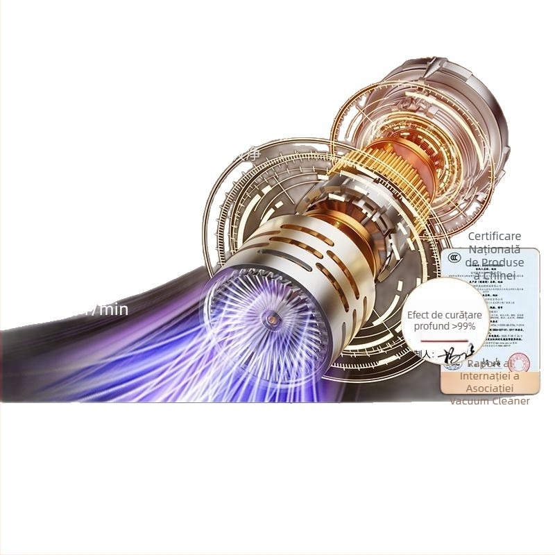 Aspirator fără fir pentru ferestre, 60W, aspirație de 20000Pa, reîncărcabil, pentru ferestre și spații dintre geamuri în mașină.