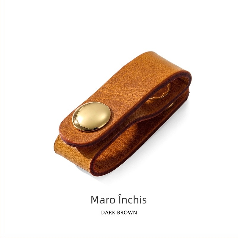 MHS-D-12 Organizator curele pentru bagaje din piele, rezistent la uzură, stil de călătorie relaxat