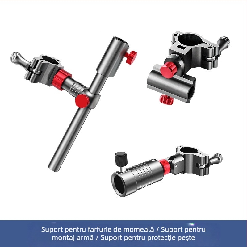 Qianrui Accesorii pentru scaun de pescuit – aliaj de aluminiu, set de trei piese, fabricat în China