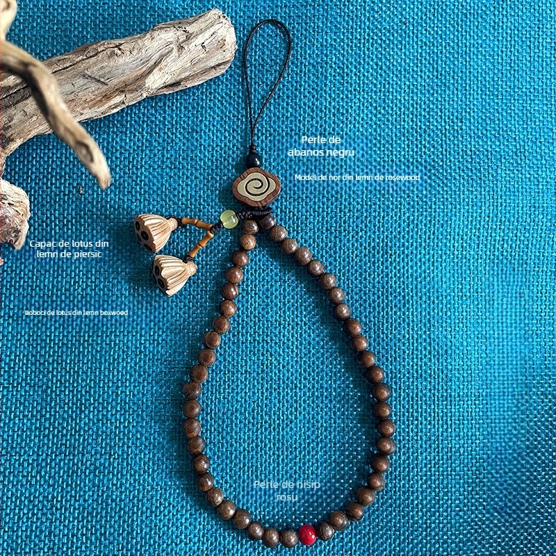 Pandantiv pentru telefon din lemn, decor cu diamante, formă geometrică, unisex, decorativ