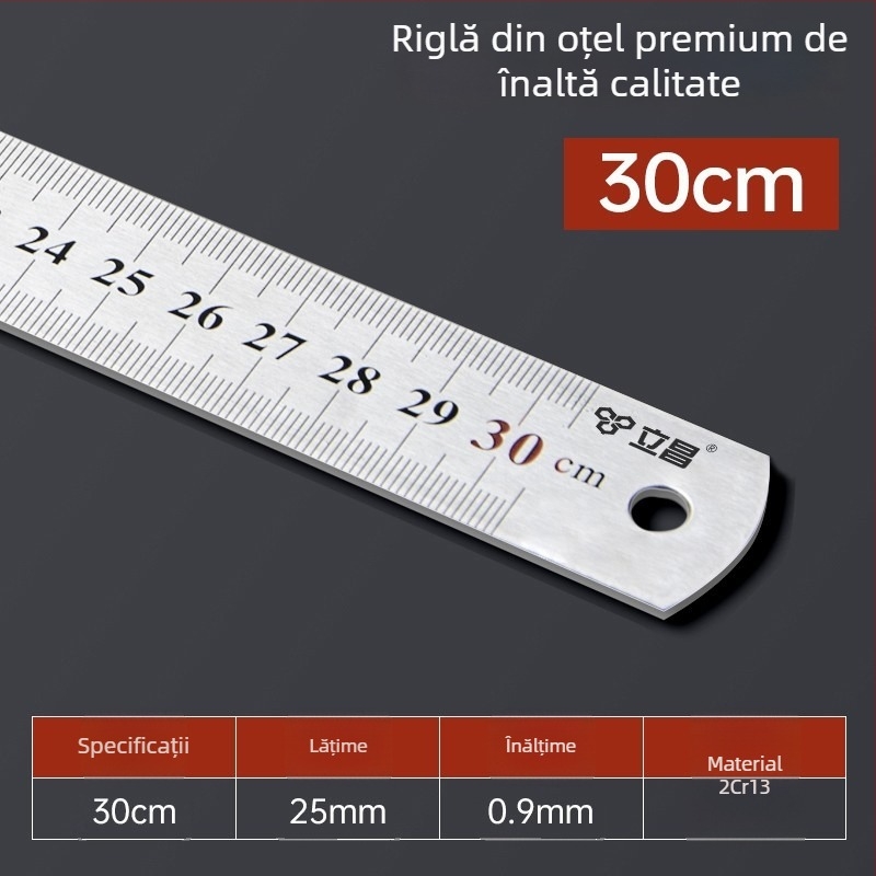 Riglă triunghiulară cu unghi drept, din oțel inoxidabil, 90°, precizie pentru tâmplărie, multifuncțional cu braț din aliaj de aluminiu