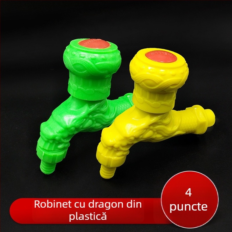 Fulande baterie de bucătărie din plastic cu deschidere lentă și duză mică — filetare 20/25 mm, nucleu ceramic al valvei, model 4/6, 8 bar